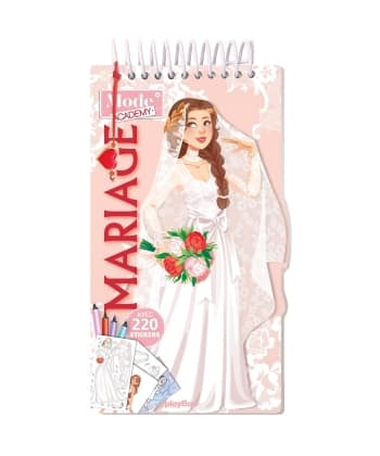Carnet Creatif Mode Academy Mariage (Avec Un Bracelet)