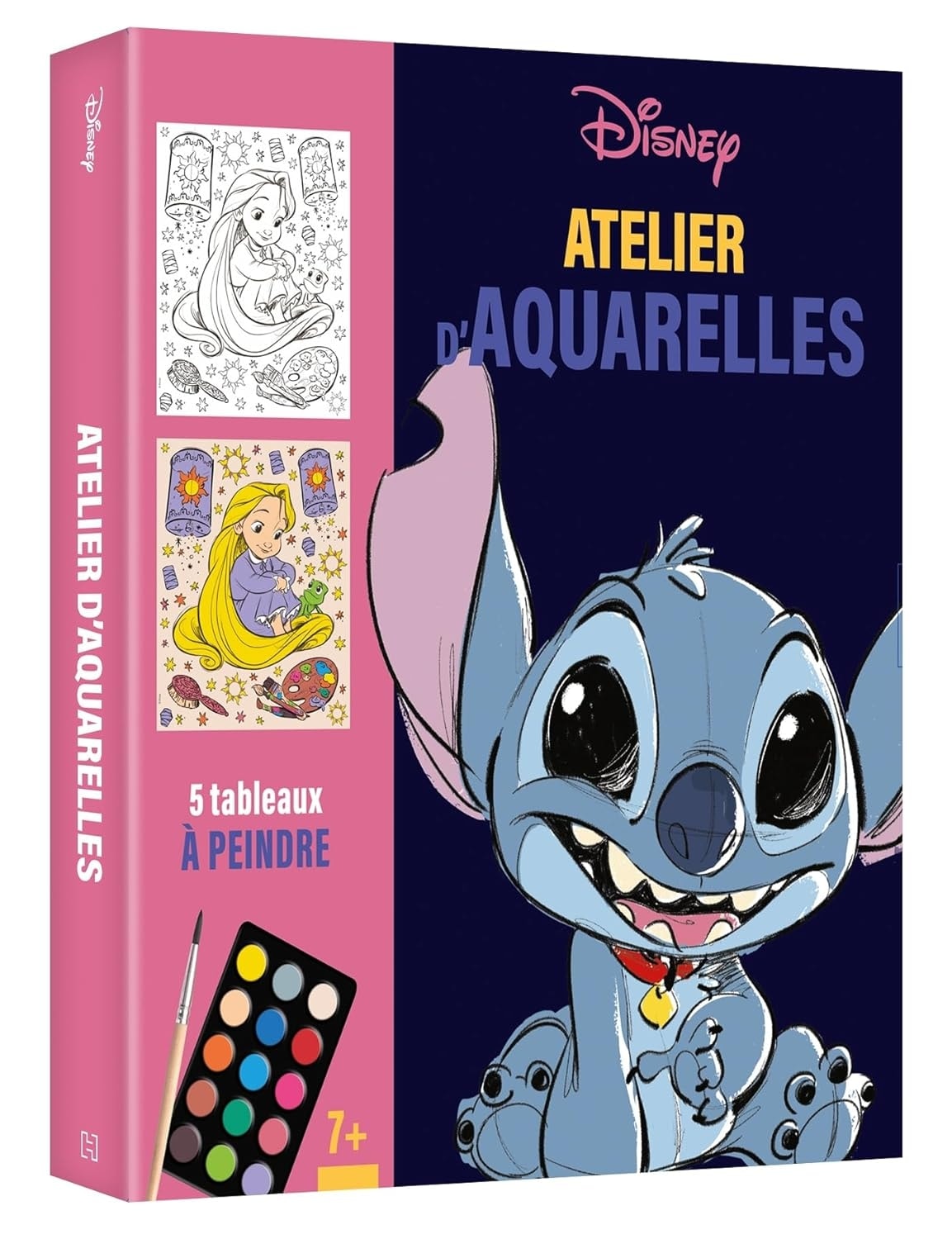 Disney Coffret Atelier D Aquarelle Avec 5 Tableaux A Peindre