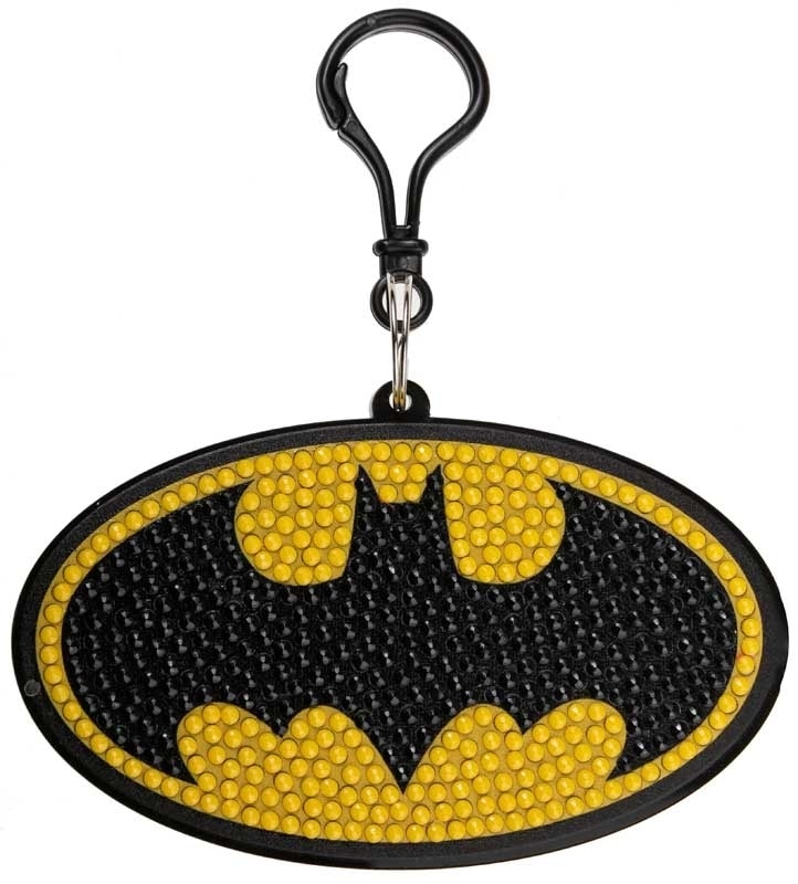 Batman Crystal Art Bag Charm