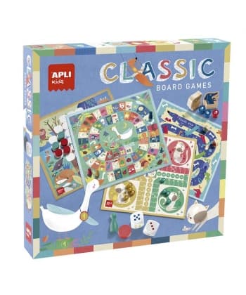 Board Game Classic Together 4 In 1 - Apli