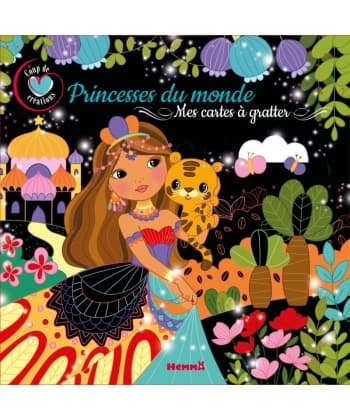 Coup De Coeur Creations - Princesses Du Monde - Mes Cartes A Gratter