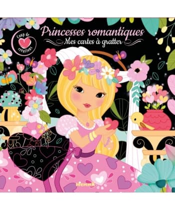 Coup De Coeur Creations - Princesses Romantiques - Mes Cartes A Gratter