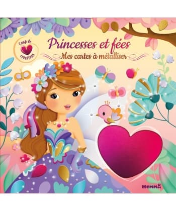 Coup De Coeur Creations - Princesses Et Fees - Mes Cartes A Metalliser