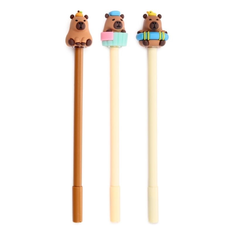 Capybara Erasable Pen with Topper