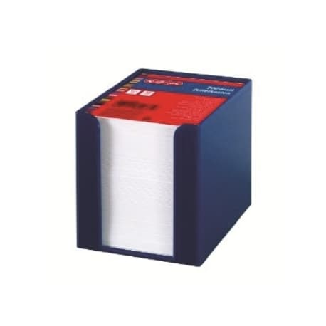 Memo Holder Herlitz Plastic 9X9Cm 700Sh Blue 01600378