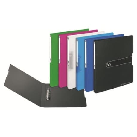 Ring Binder Herlitz Pp A4 2 Rings 25Mm Opaque Berry 11205788