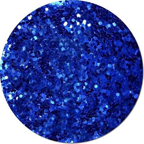 Glittery Blue